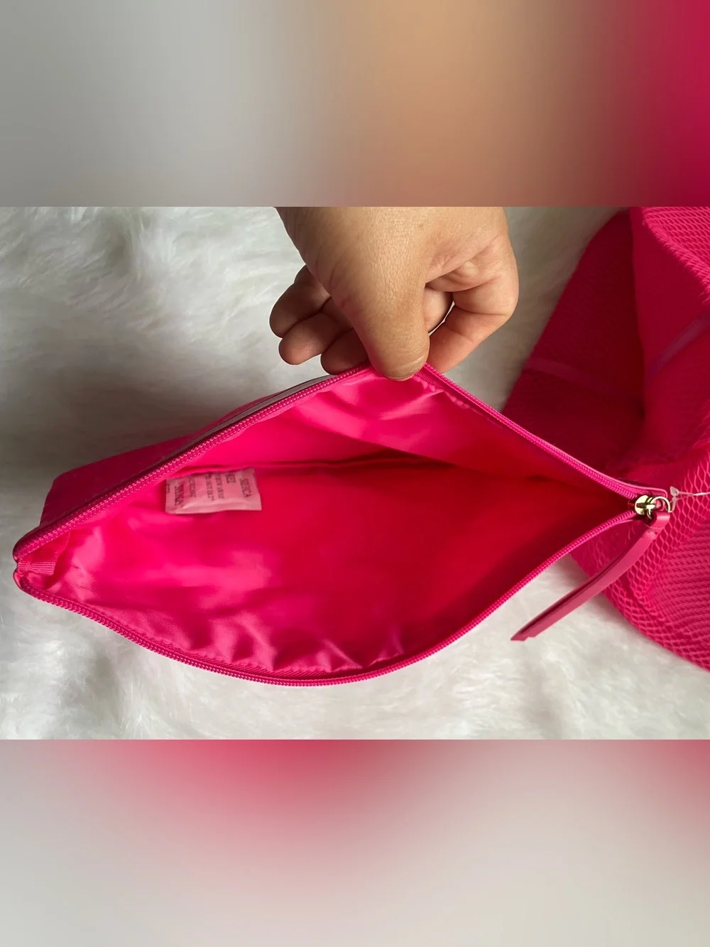 Victoria's Secret Hot Pink Tote Bag